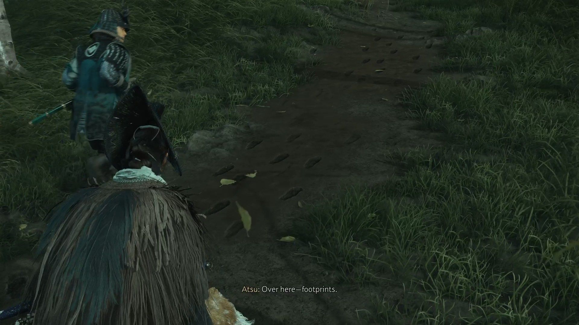 Check the footprints (Image via Sportskeeda Gaming || Sucker Punch)