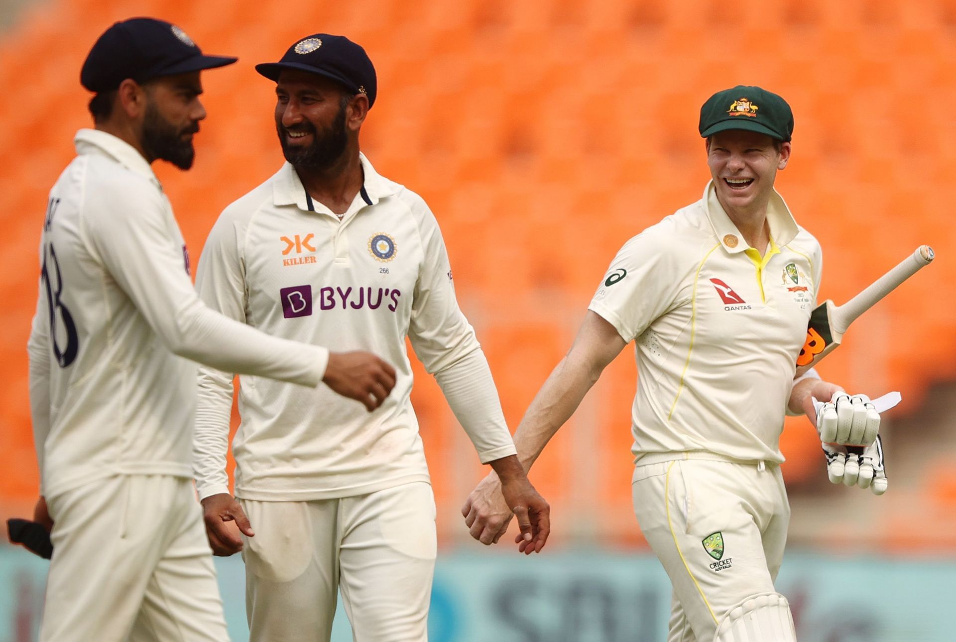 The last Test at the Narendra Modi Stadium ended in a draw. [P/C: Getty]