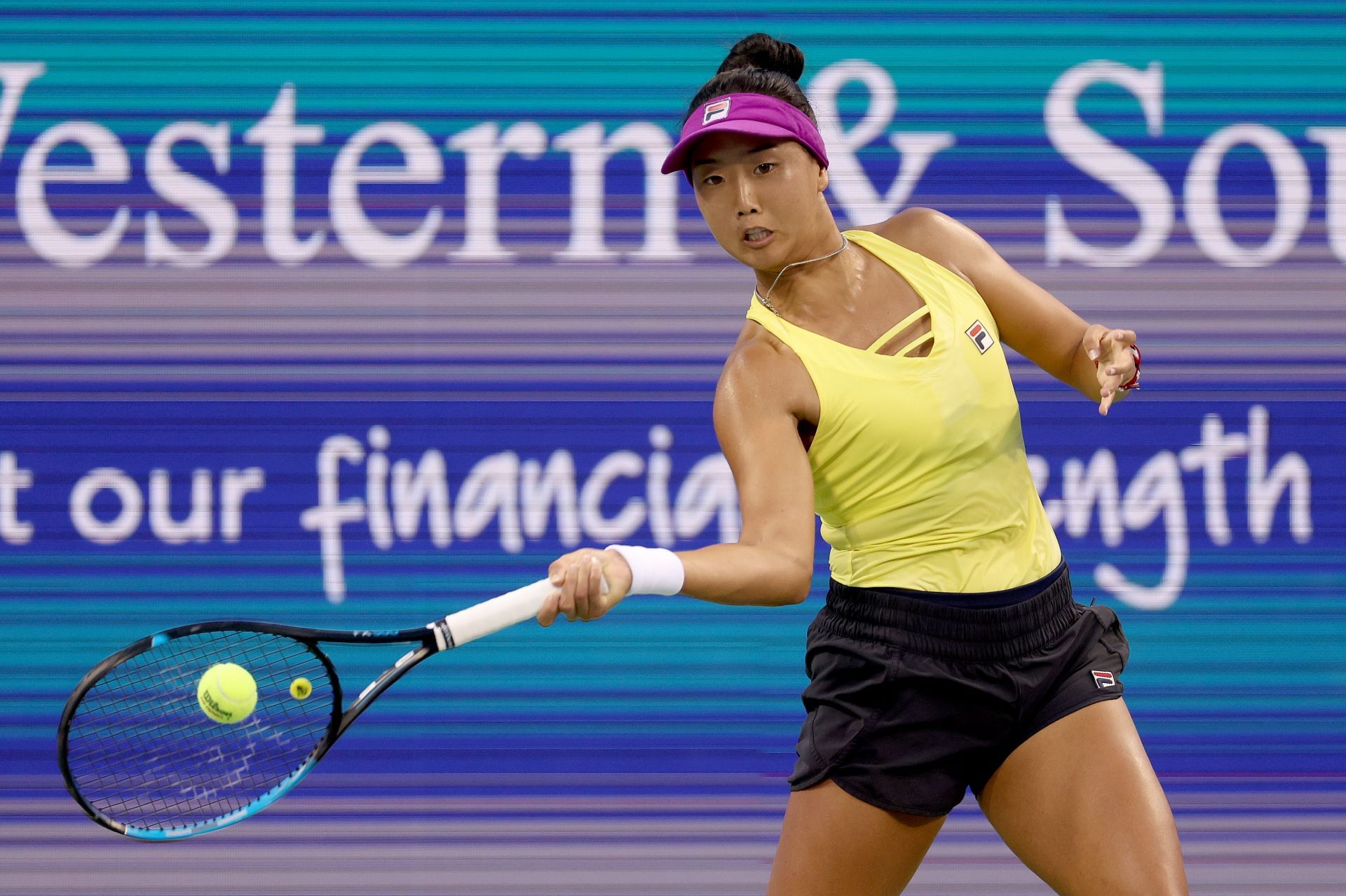 Li recently reached a career-high ranking. (Source: Getty)