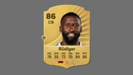 Rudiger is the best stopper in FC 26 with CB++ role (Image via EA Sports)
