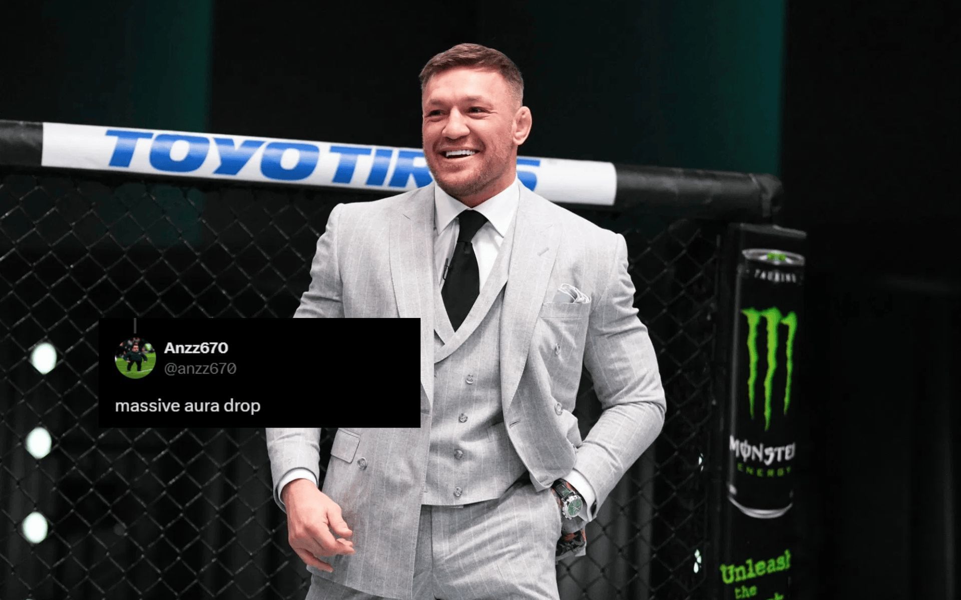Fans react to Conor McGregor following viral trend with his children. [Image courtesy: Getty]