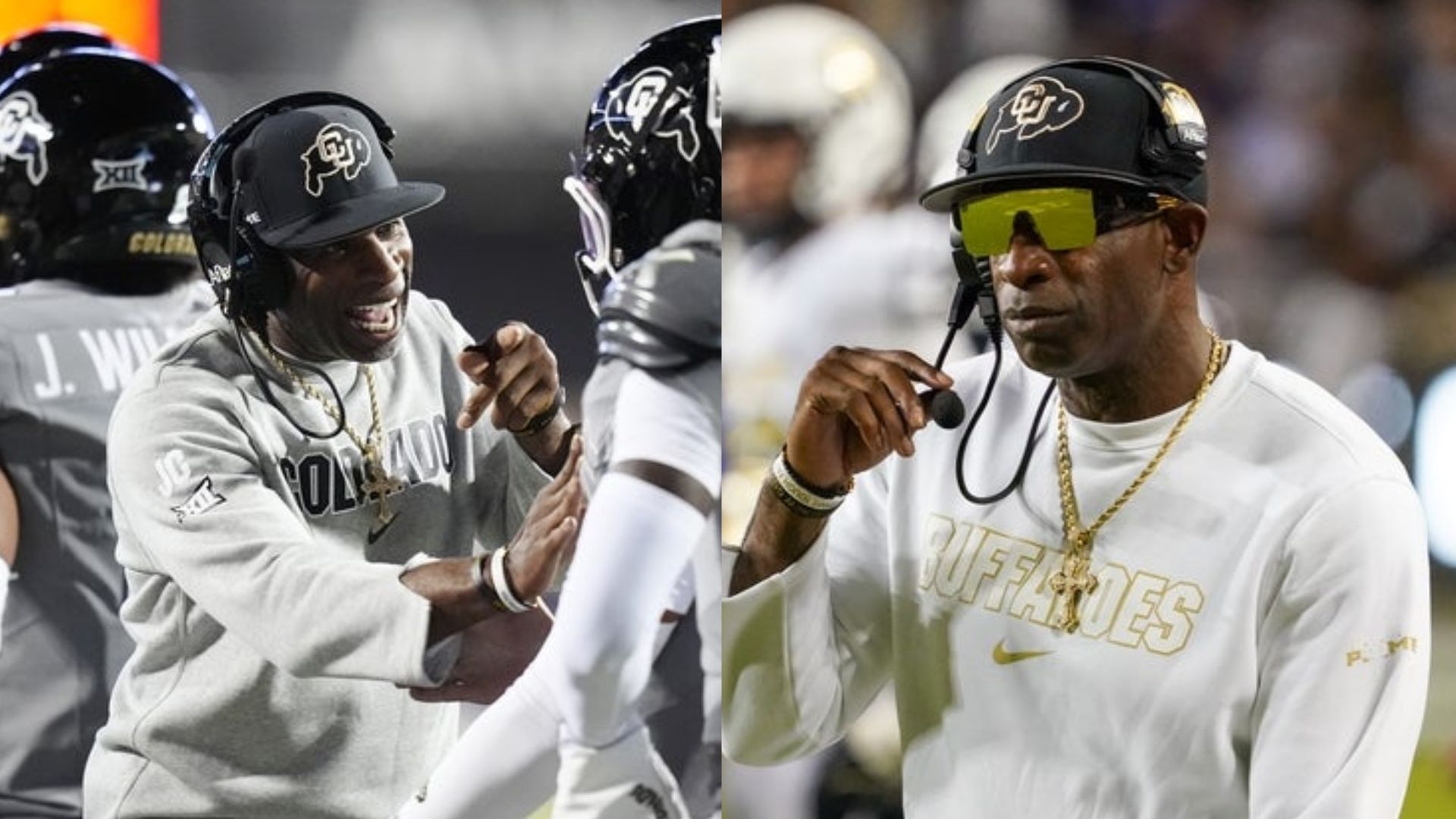 Colorado Buffaloes coach Deion Sanders 