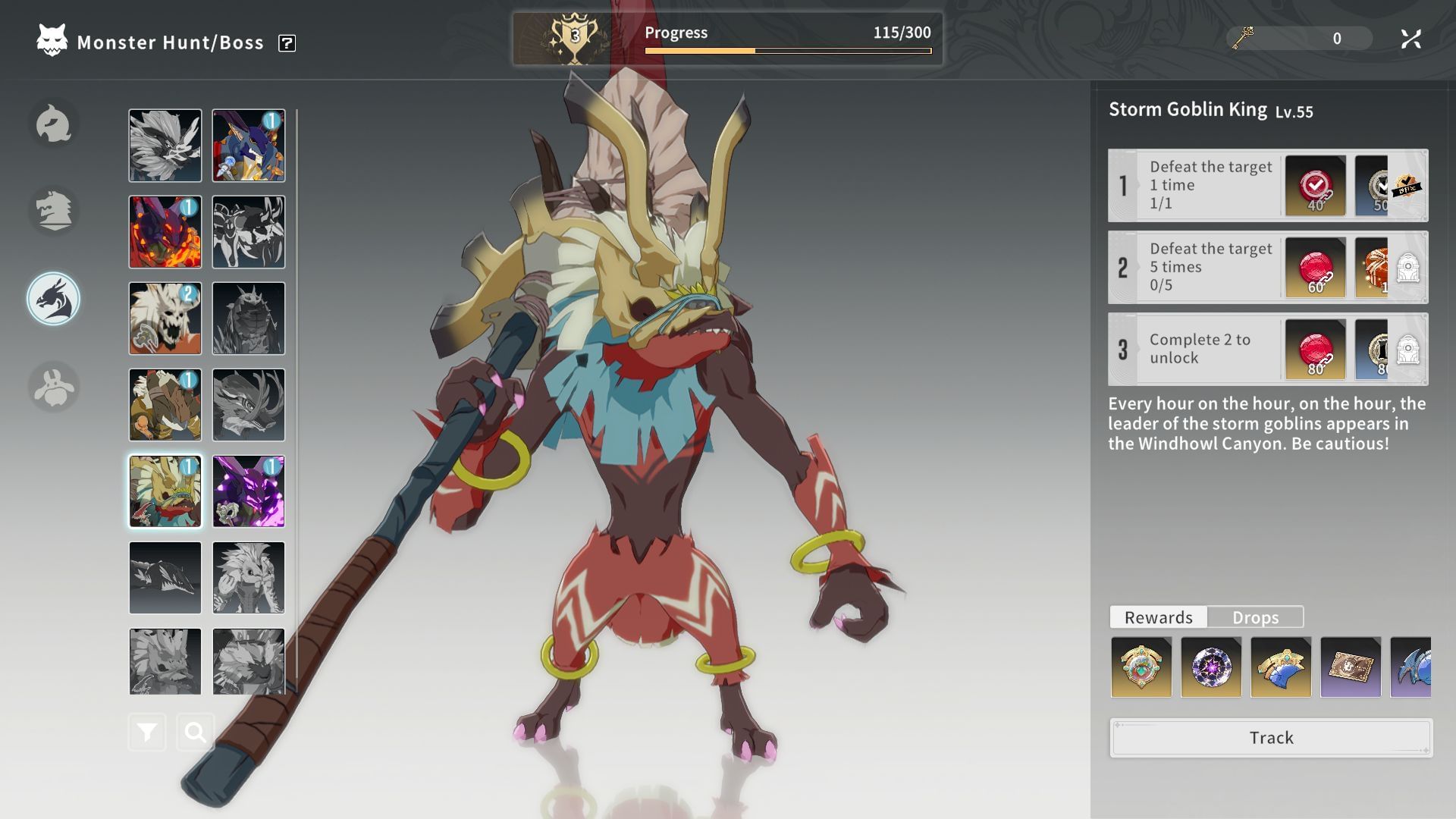 Storm Goblin King in Blue Protocol Star Resonance (Image via A Plus)