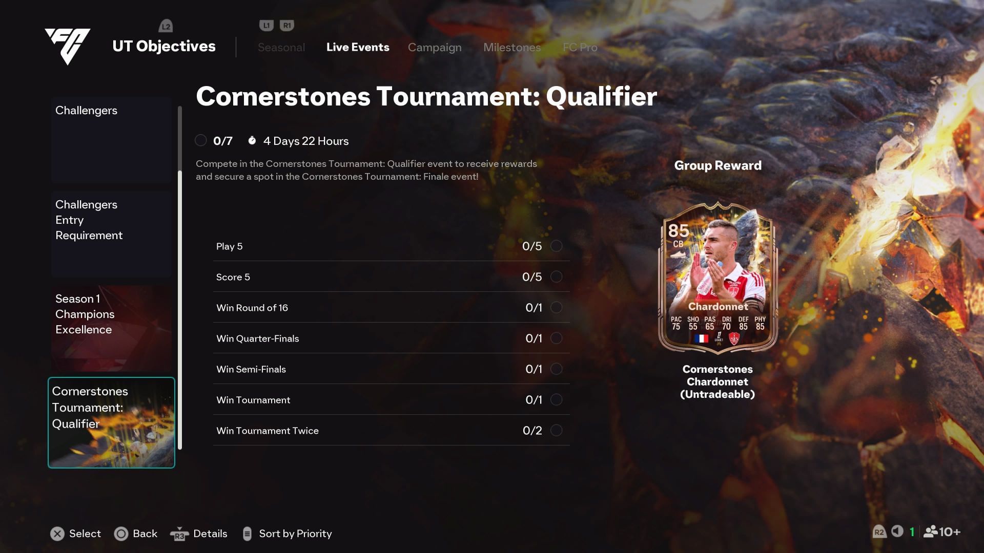 The objective (Image via EA Sports)
