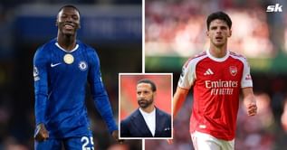 Rio Ferdinand makes stance clear when asked who is better among Arsenal ace Declan Rice and Chelsea star Moises Caicedo