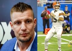 Rob Gronkowski claims Shedeur Sanders should replace Joe Flacco as Browns QB2 after Dillon Gabriel's starter role