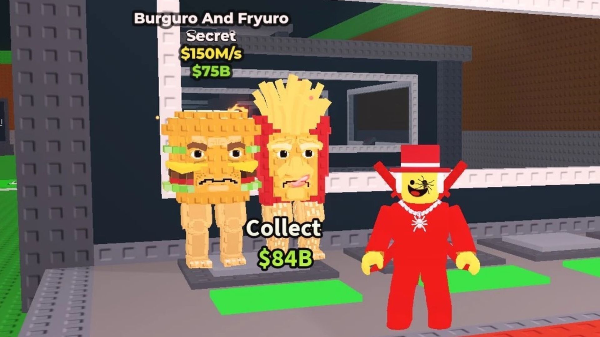 The creator of the game presents the new character Borgoro and Ferroro (Image via Roblox)