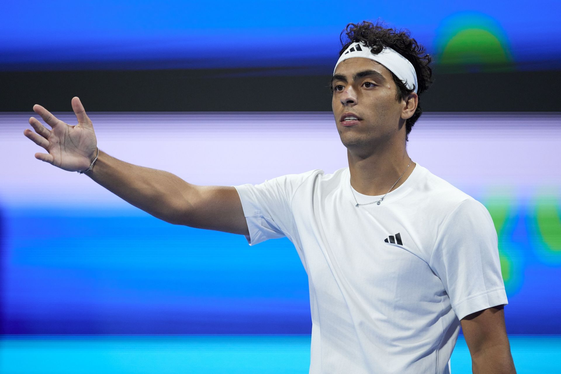 Shelbayh at the Qatar ExxonMobil Open - Source: Getty
