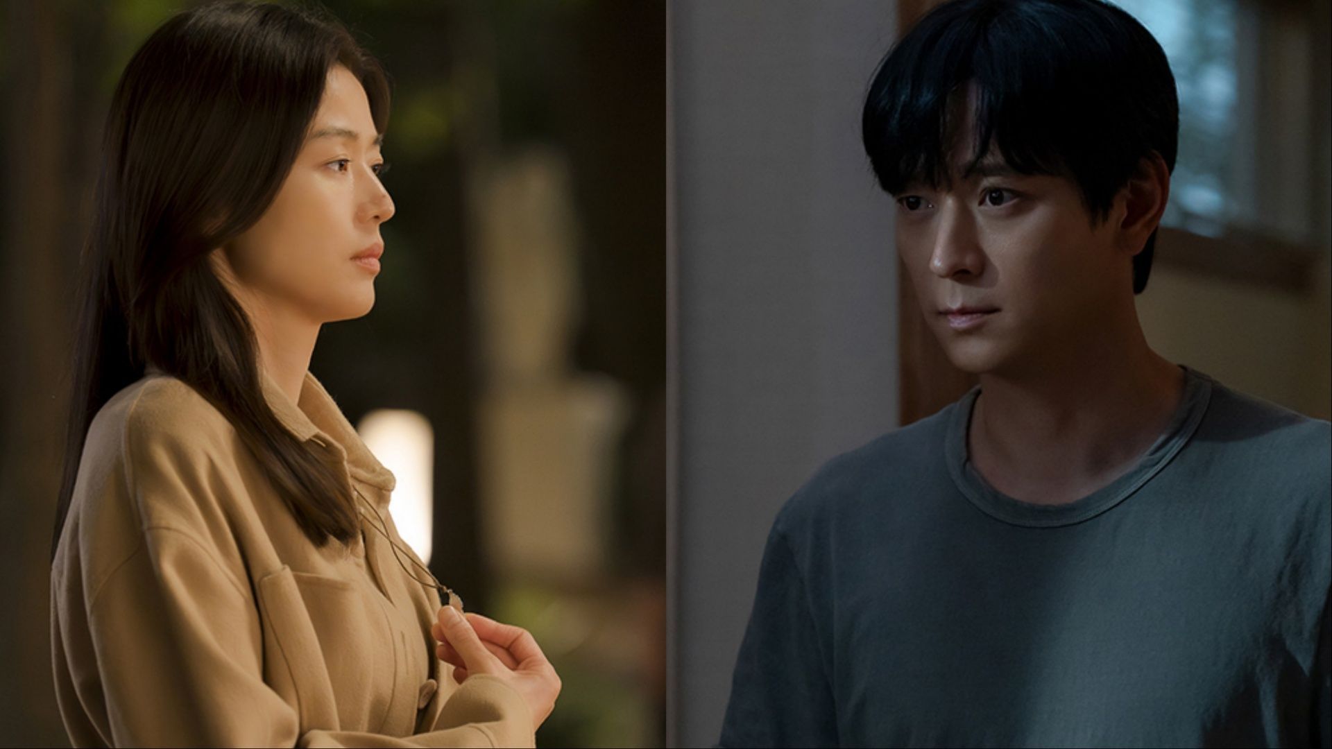 Jun Ji-hyun and Gang Dong-won in Tempest (Image via X/@DisneyPlusKR)