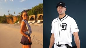 Jack Flaherty’s girlfriend Katie Johnson dons self-made floral bikini during romantic getaway with Tigers ace