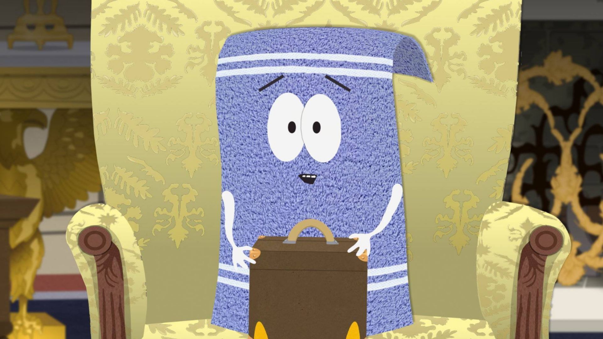 Towelie is forced to accept a sad fate in this episode (Image via South Park Studios/Paramount)