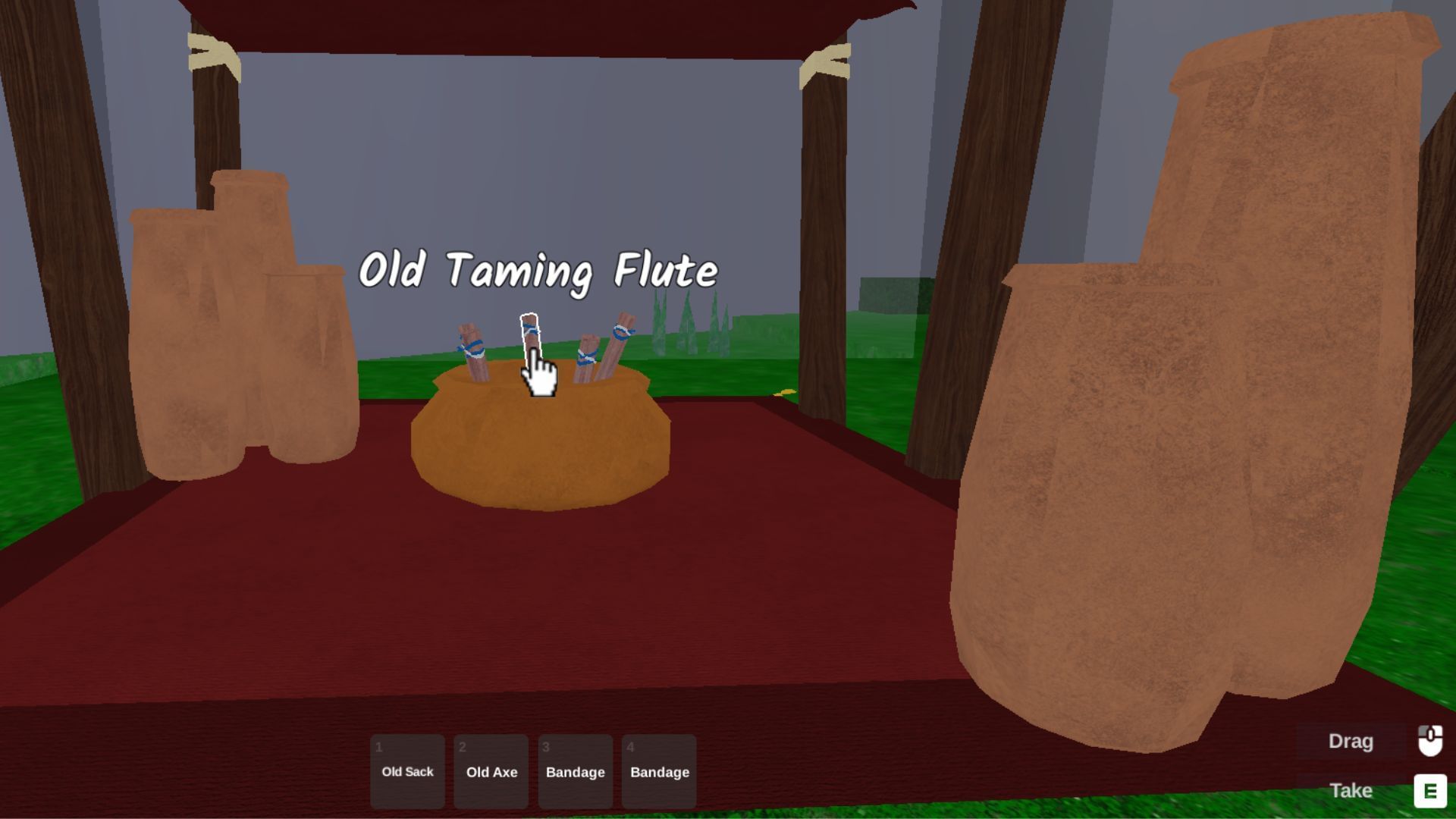 Old Taming Flute (Image via Roblox)