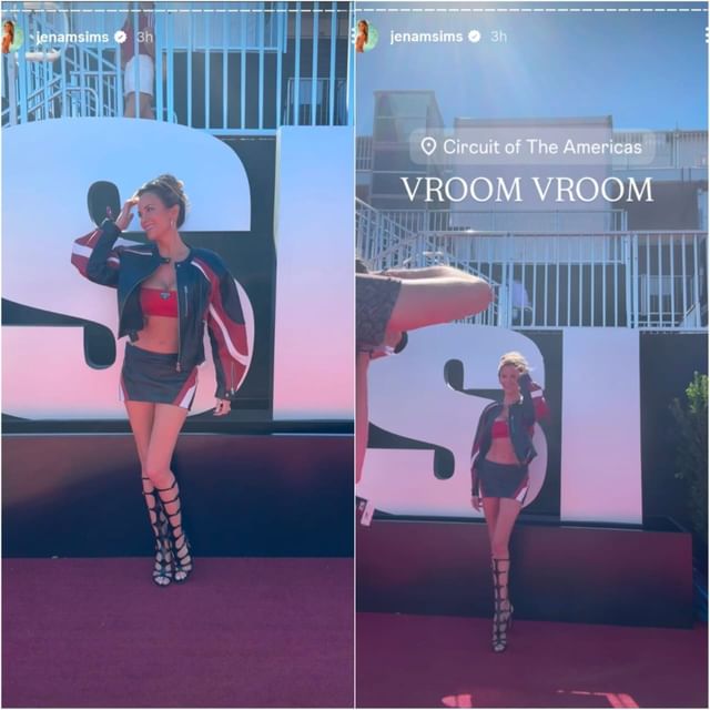 Screenshots taken from Jena Sims' Instagram story (via @jenamsims)