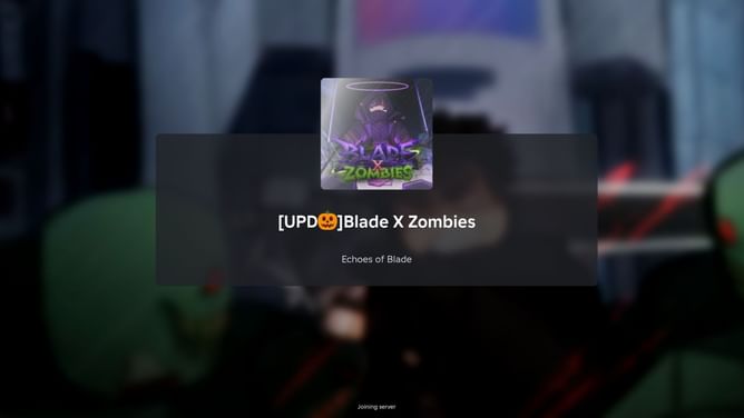 Blade X Zombies codes (October 2025)