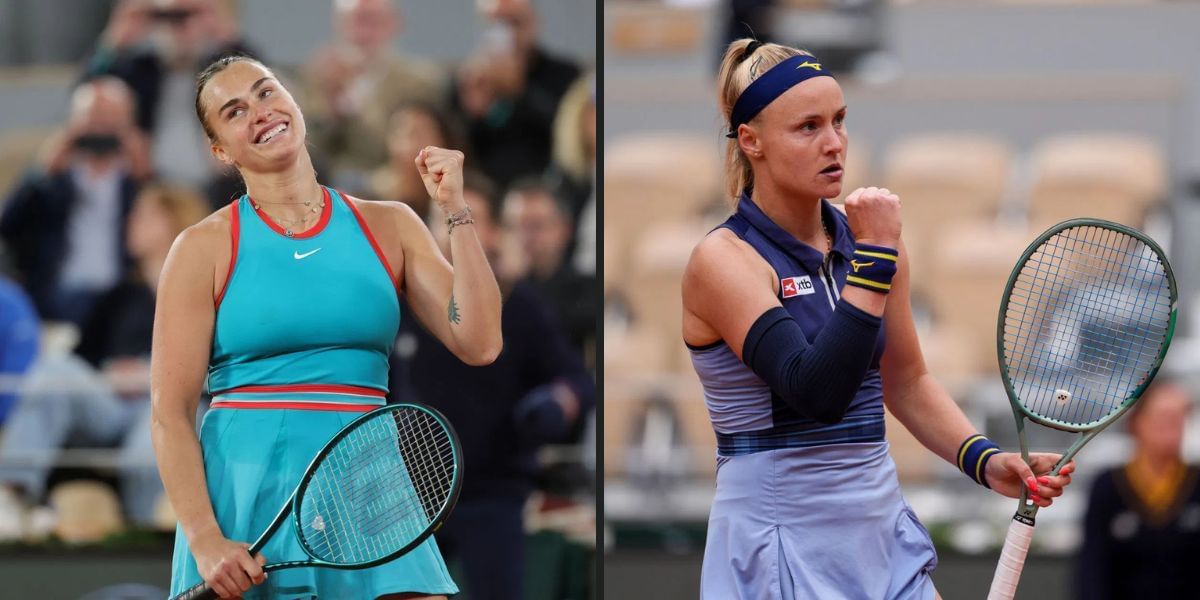 Aryna Sabalenka vs Rebecca Sramkova is one of the second-round matches at the Wuhan Open 2025. (Photos: Getty)