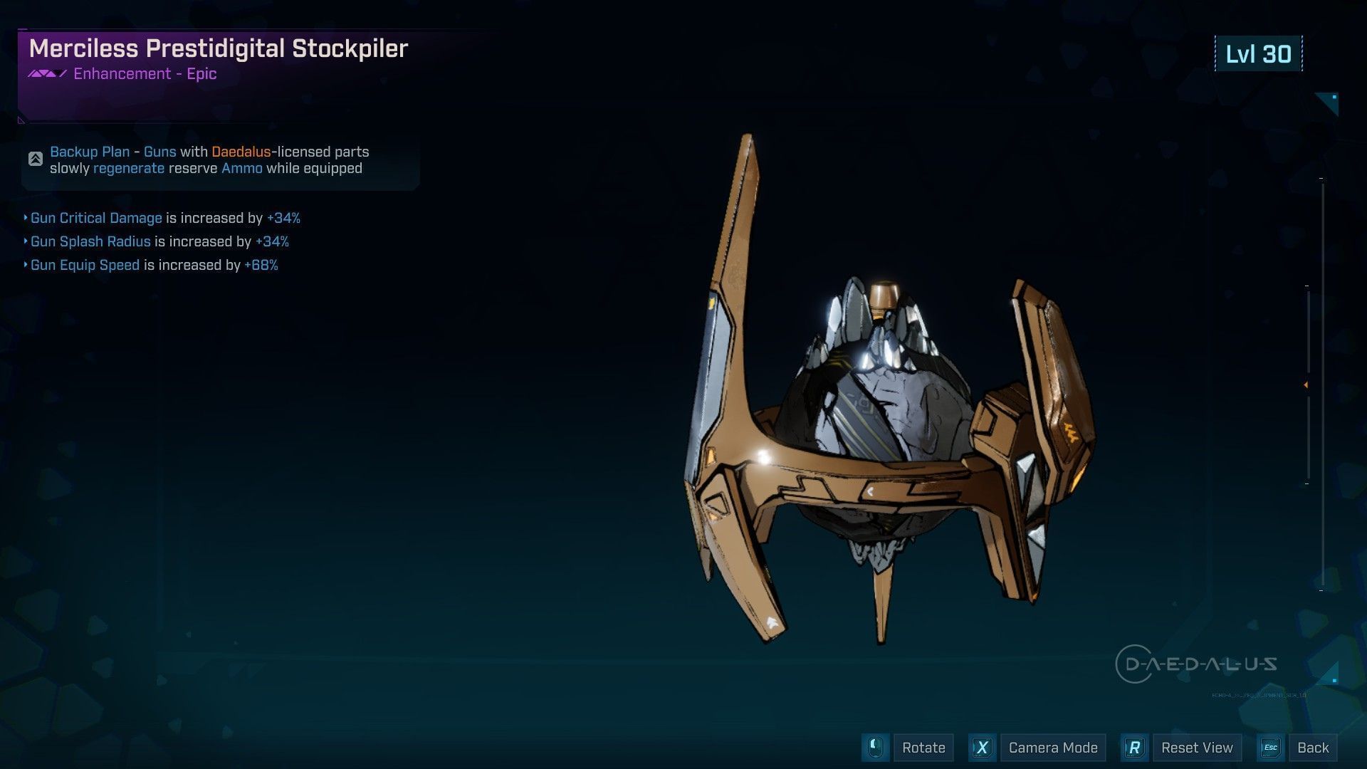 Daedalus Stockpiler (Image via 2K)