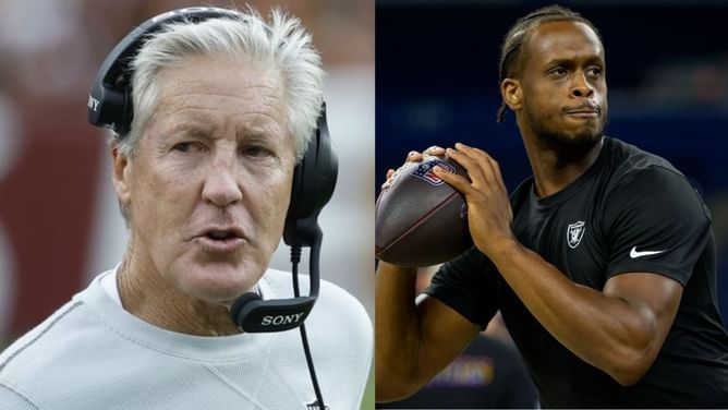 "That's not been consistent with his past": Pete Carroll calls out Geno Smith to fix key problem amid Raiders' offensive struggles
