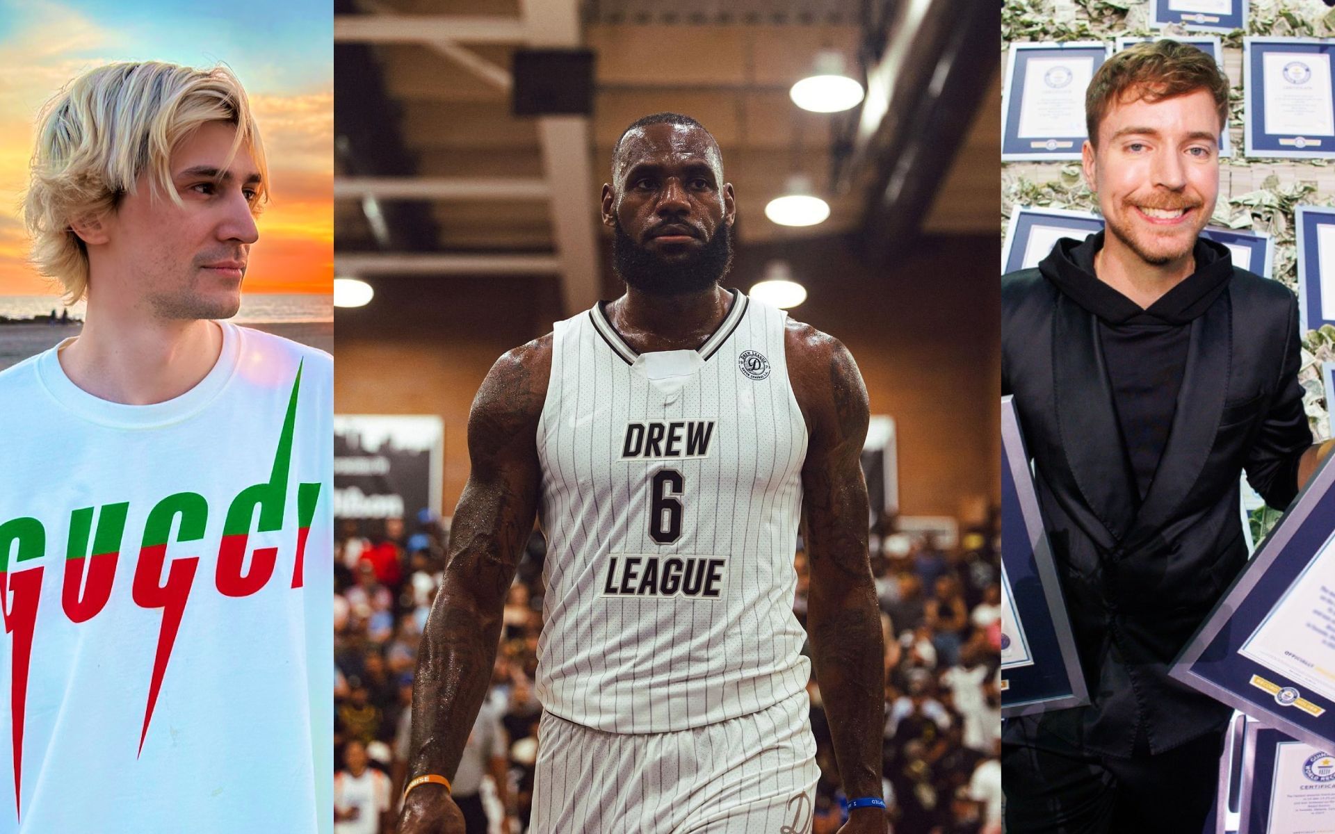 &quot;Is he retiring?&quot;: xQc, MrBeast, and more streamers react to LeBron James