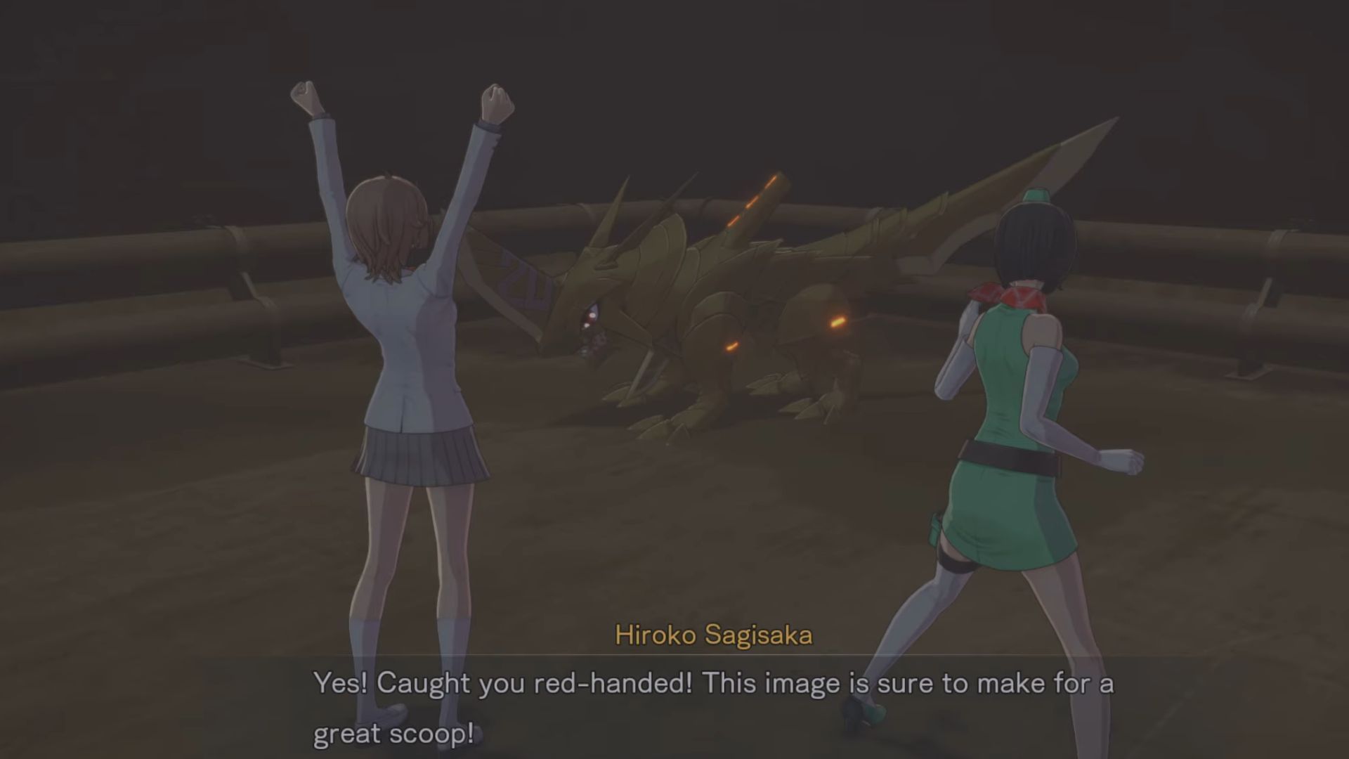 ZubaEagermon is the T-shirt thief (Image via Bandai Namco// Youtube/  PrimeraEspada91)