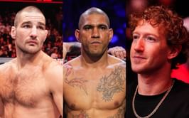 Sean Strickland hits out at Alex Pereira with four-word reaction as 'Poatan' spars with Mark Zuckerberg