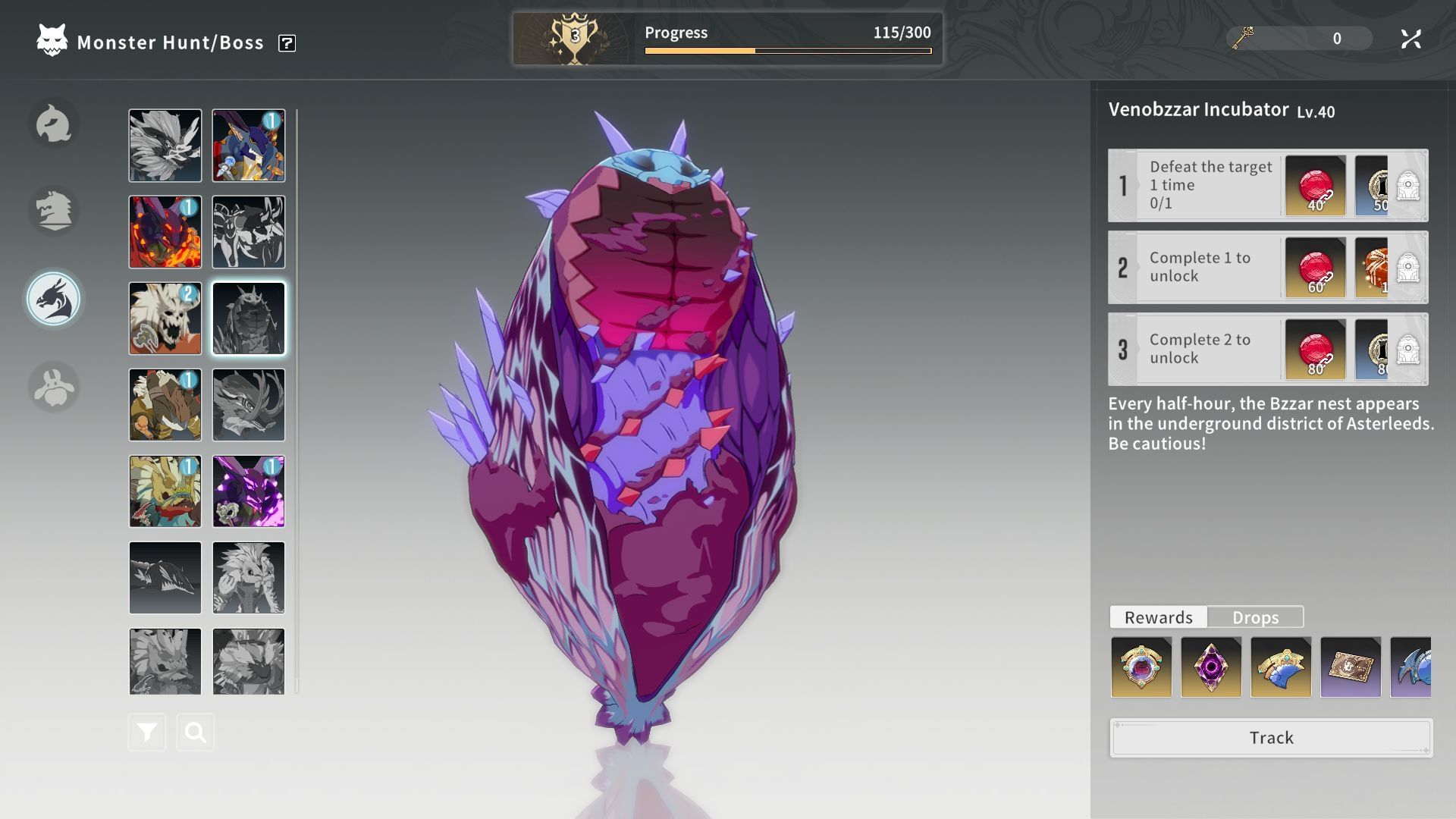 Venobzzar Incubator in Blue Protocol Star Resonance (Image via A Plus)