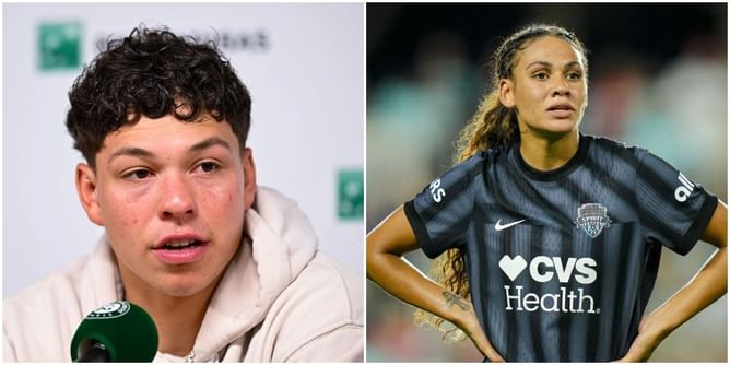 WATCH: Ben Shelton's girlfriend Trinity Rodman breaks down in tears after causing disaster during American's birthday celebration