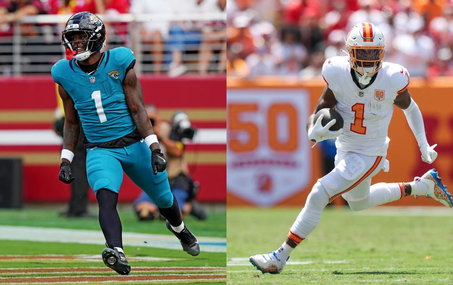 Travis Etienne Jr. or Rachaad White Week 5 Start 