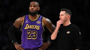 "Hot take culture so tired" - LeBron James thoroughly enjoys ESPN's Xs and Os push with "Coaches Corner" as JJ Redick makes debut