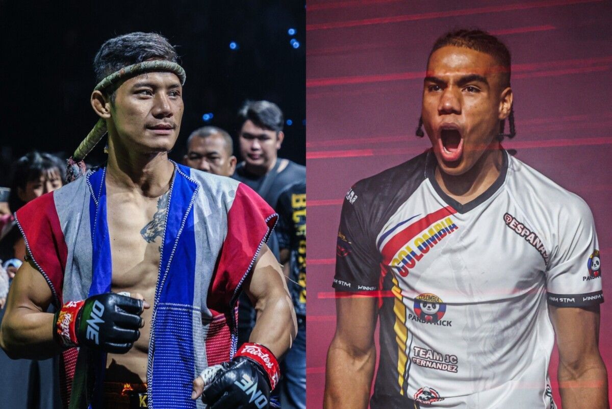 (From left) Muay Thai wizards Suablack Tor Pran49 and Johan Estupinan should provide fight fans with an all-out war at ONE Fight Night 37. [Images: ONE Championship]