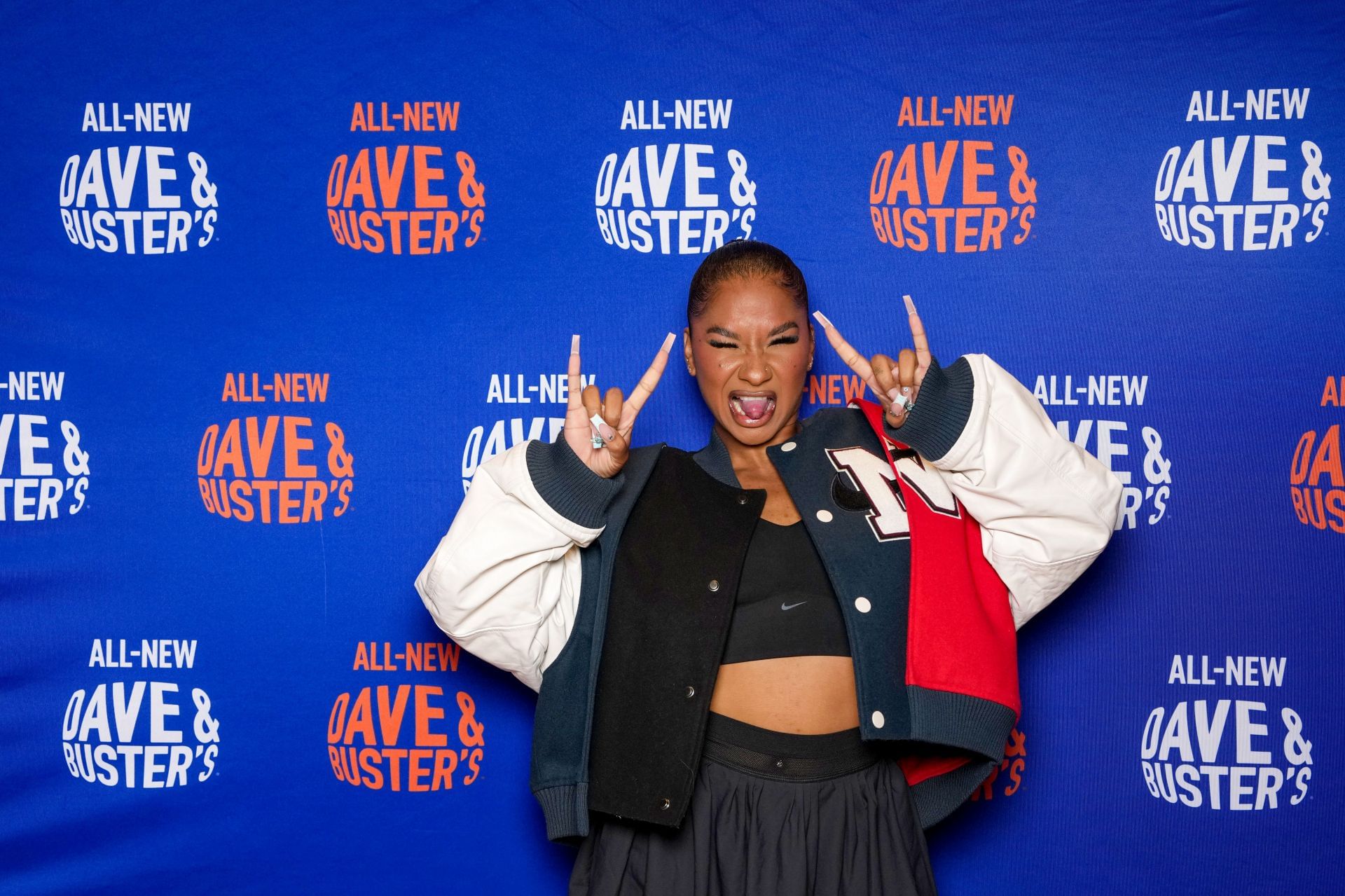  Chiles at Toni Breidinger And Jordan Chiles Took Their Competitive Spirit To Dave &amp; Buster&#039;s - Source: Getty