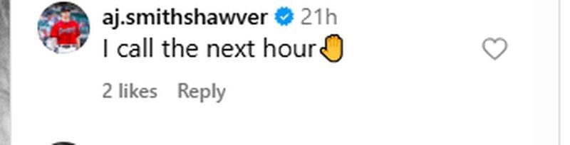 Jose Canseco&#039;s daughter Josie&#039;s boyfriend AJ Smith-Shawver reacted. (/josiecanseco/Instagram)