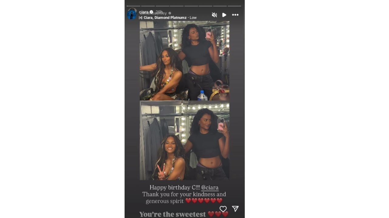 Source: (Via Instagram/ @Ciara)