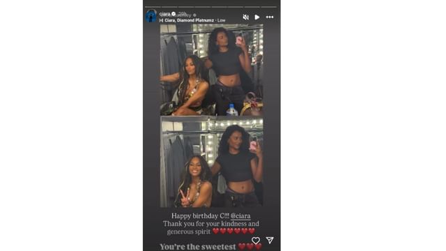 Source: (Via Instagram/ @Ciara)