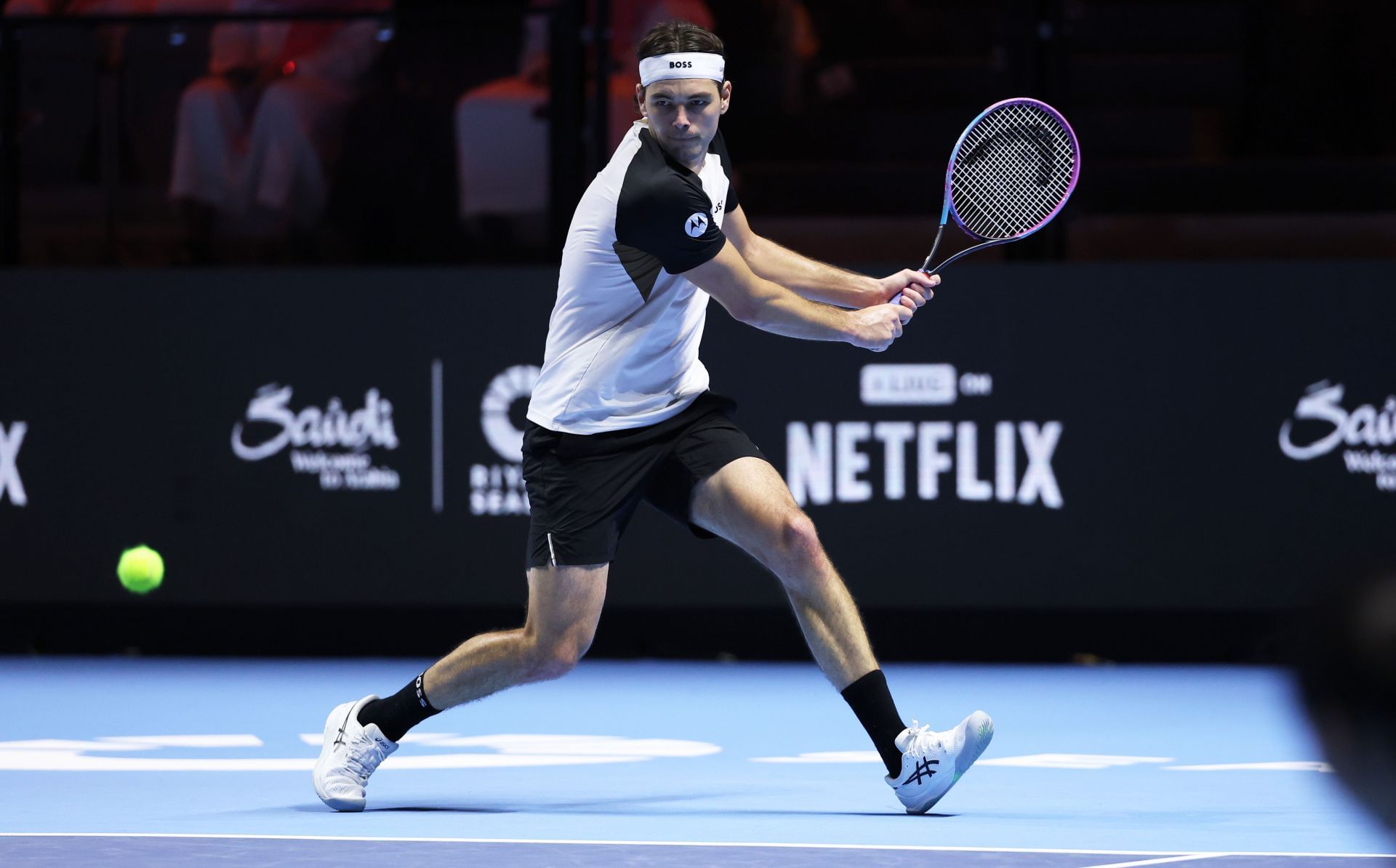 Taylor Fritz at the Six Kings Slam 2025. (Photo: Getty)