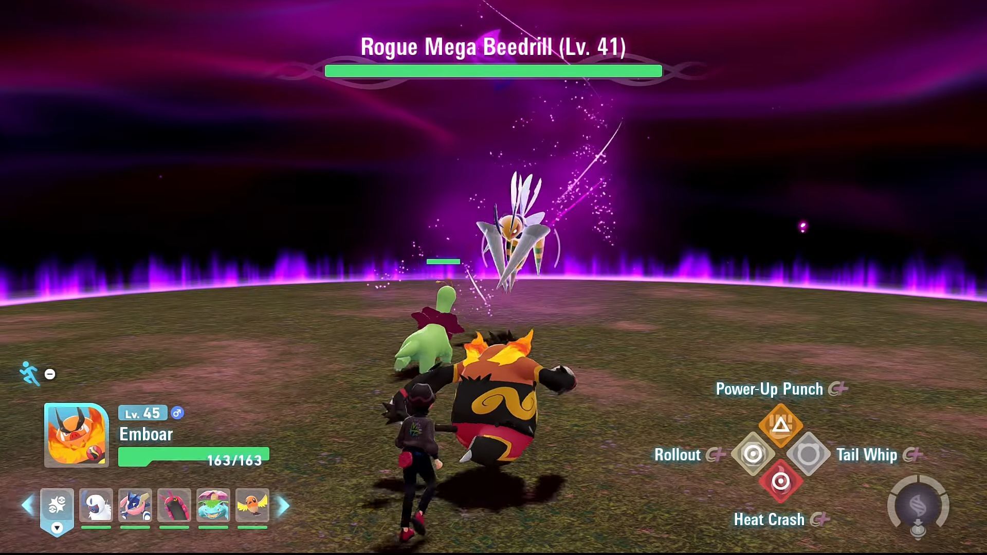 Beedrill summons smaller Kakunas in the battle (Image via YouTube/@Mixeli)