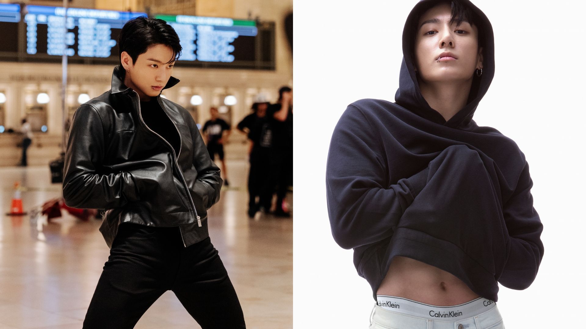 BTS&#039; Jungkook for Calvin Klein (Image via X/@CalvinKlein)
