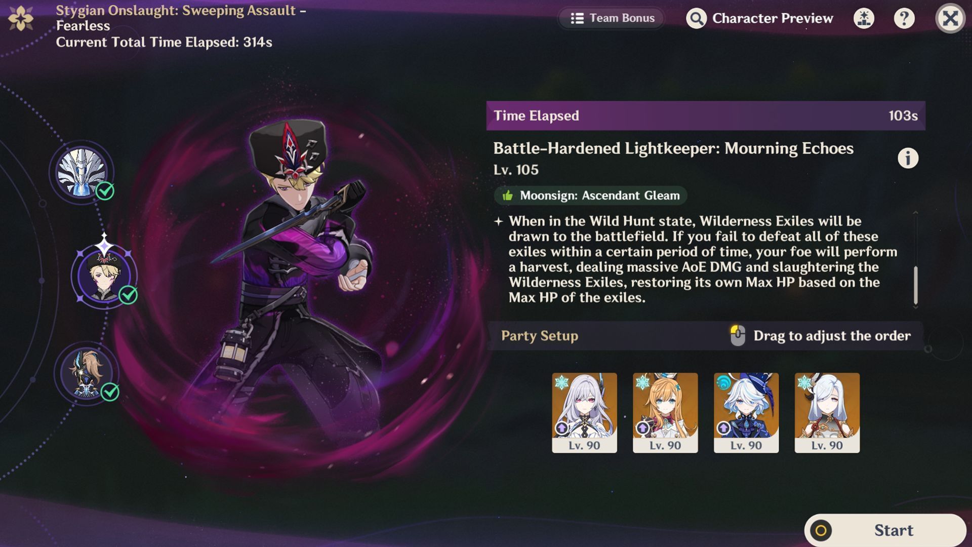 Battle-Hardened Lightkeeper boss in Stygian Onslaught (Image via Sportskeeda Gaming/ HoYoverse)