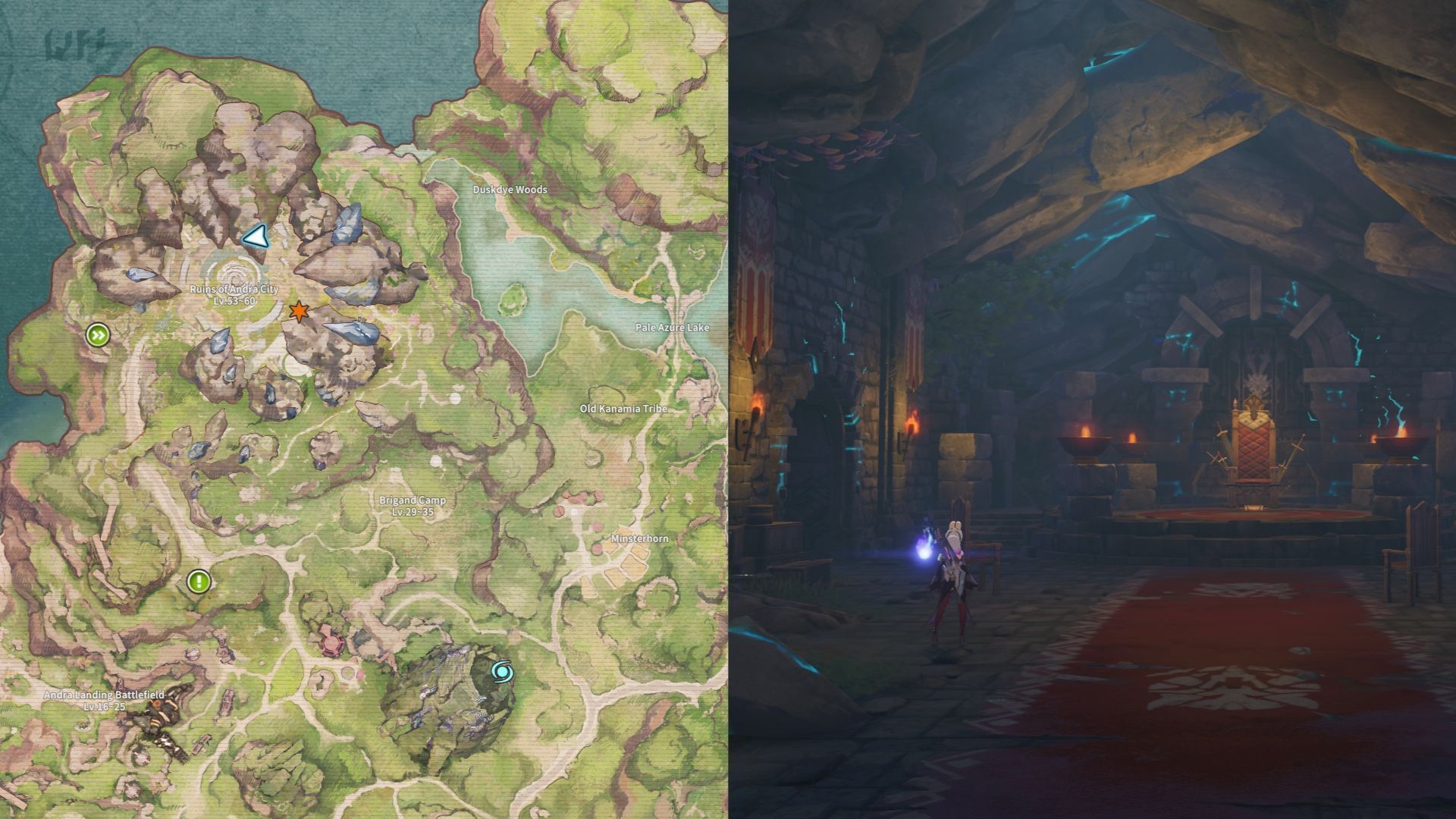 The hidden cave is part of the main story quest (Image via A Plus)