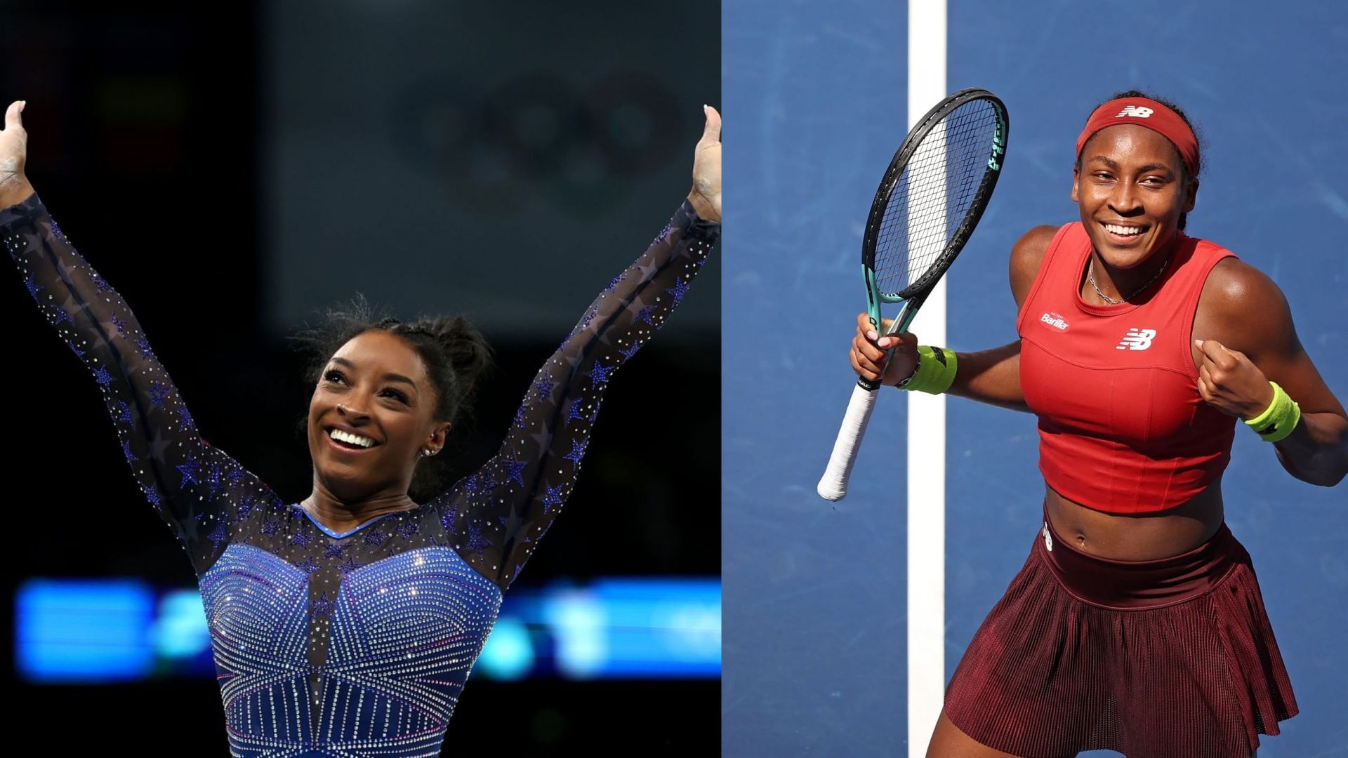 Coco Gauff thanks Simone Biles for her presence at US Open [Image Source : Getty]