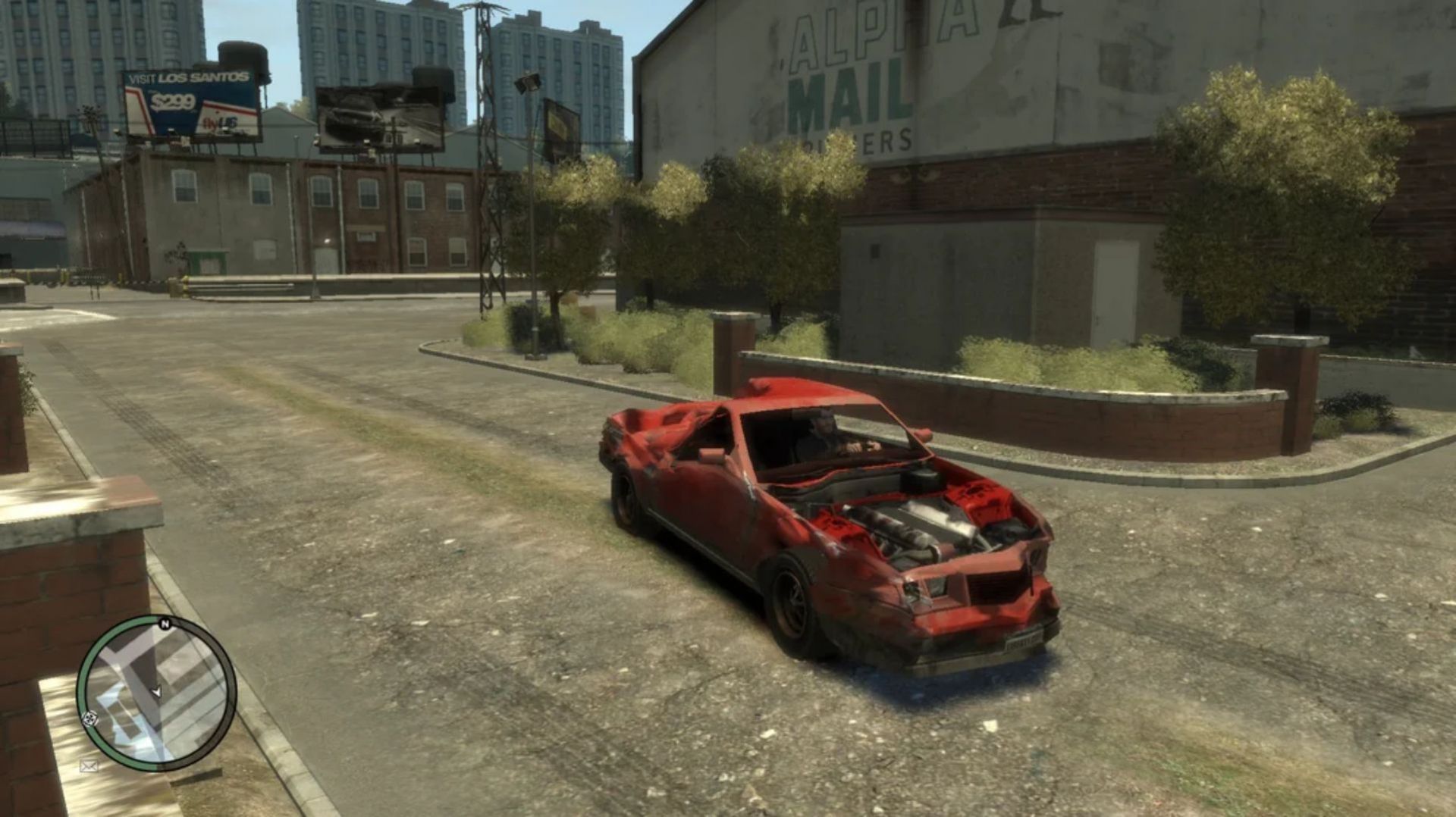 Car crashes will feel better with GTA 4&#039;s soft-body physics (Image via Rockstar Games || Reddit/Kvazimods)