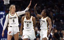 "They rushed her to the hospital" - Sophie Cunningham details Kelsey Mitchell’s bizarre condition during Fever's playoff
