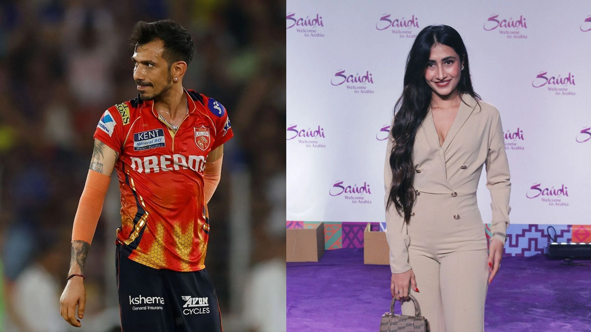 Yuzvendra Chahal and Dhanashree Verma (Image Credits: Getty)