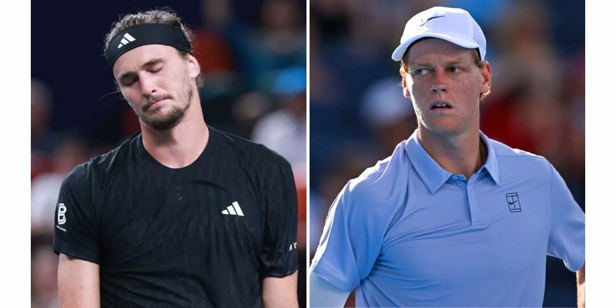 "Love Jannik Sinner's condescending tone" - Fans react to Italian's 'awkward' reunion with Alexander Zverev after his controversial favoritism claims