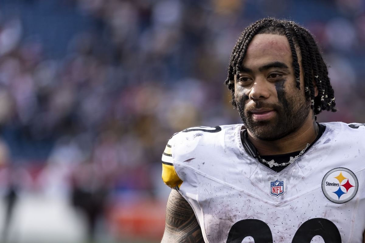 [WATCH] Steelers RB Jaylen Warren returns to the field after suffering knee injury before BYE week