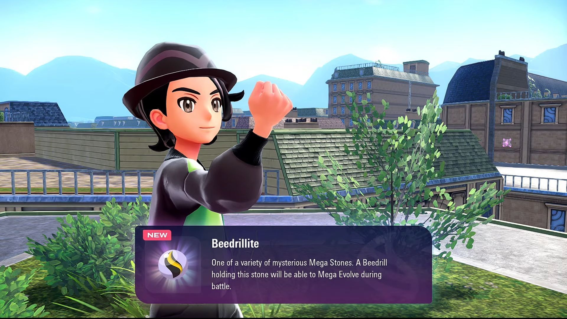 Reward for defeating Rogue Mega Beedrill (Image via YouTube/@Mixeli)