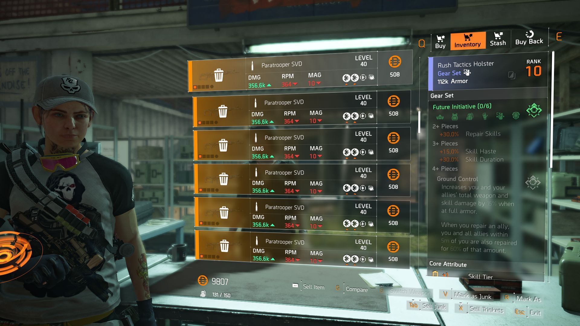 Donate 15 items to the Campus vendor (Image via SK Gaming || Ubisoft)