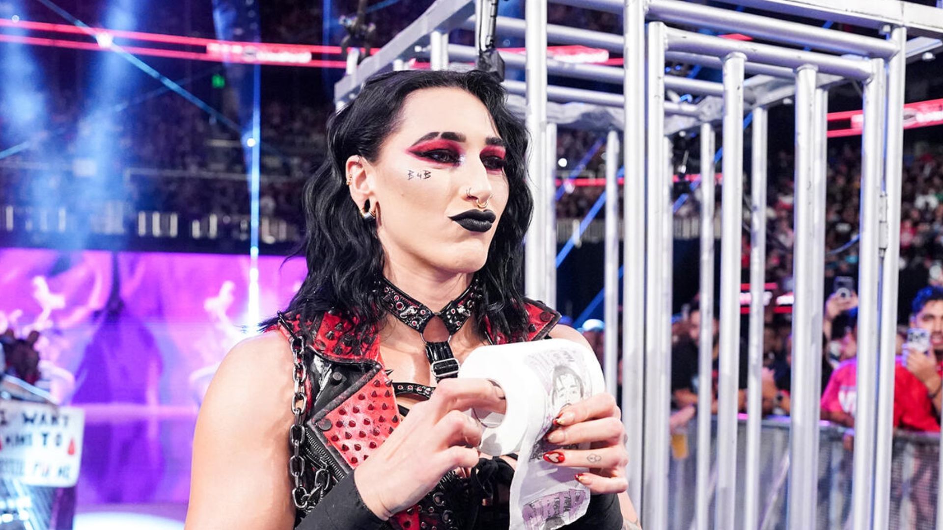 Rhea Ripley at WarGames [Image Credits: WWE.com]