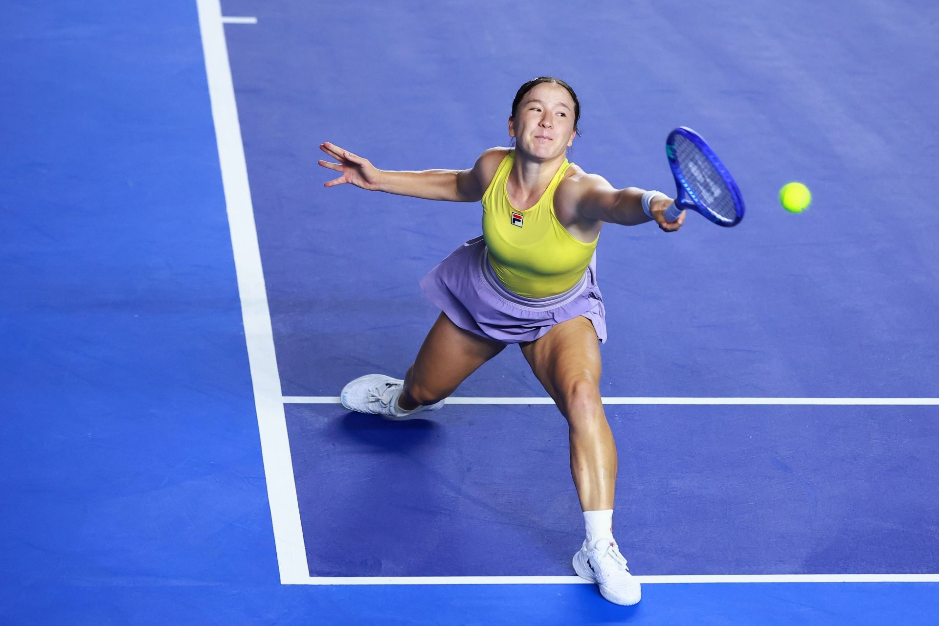 Lulu Sun will take on Wang Yafan (Source: Getty)