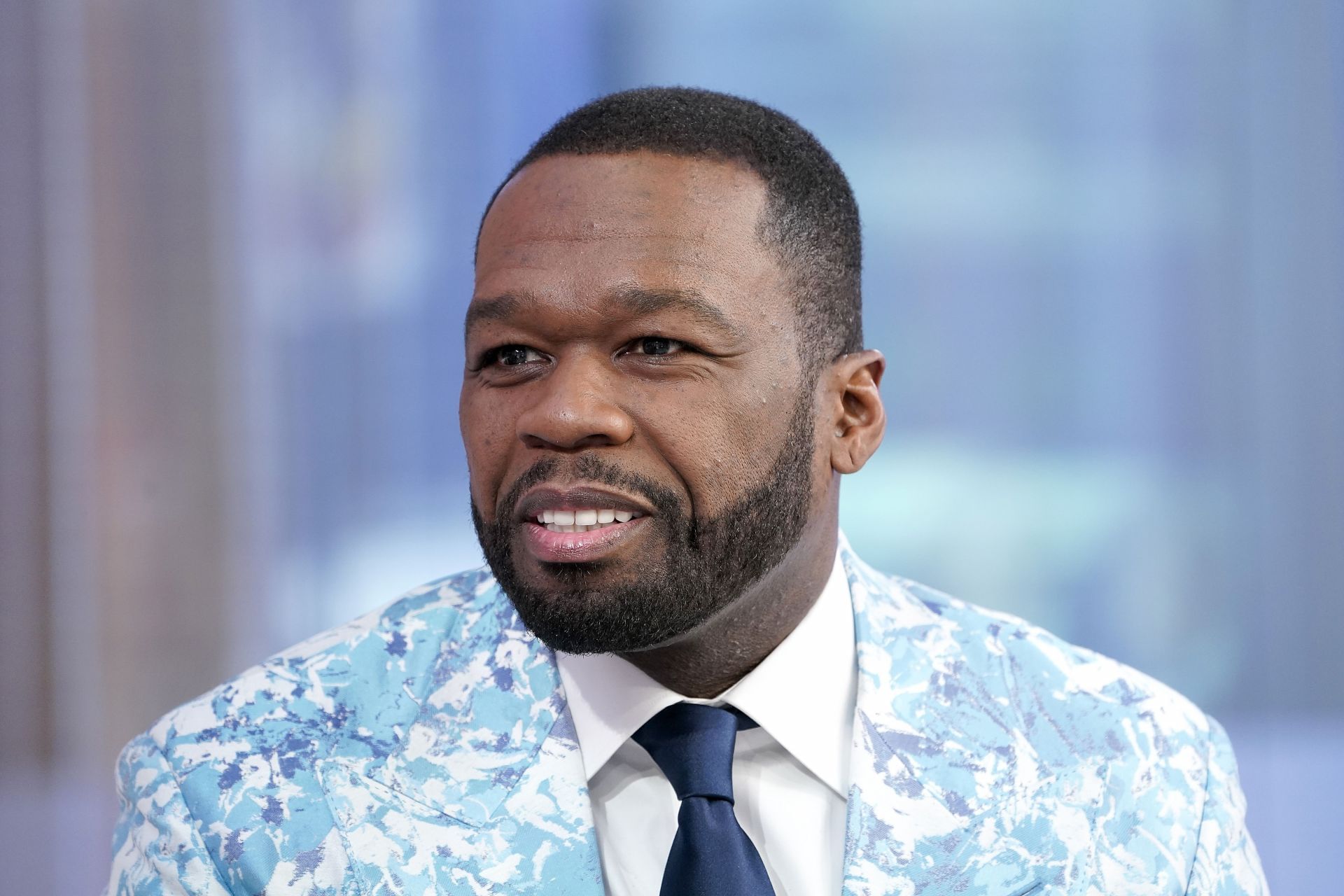 50 Cent Visits &quot;Fox &amp; Friends&quot; - Source: Getty