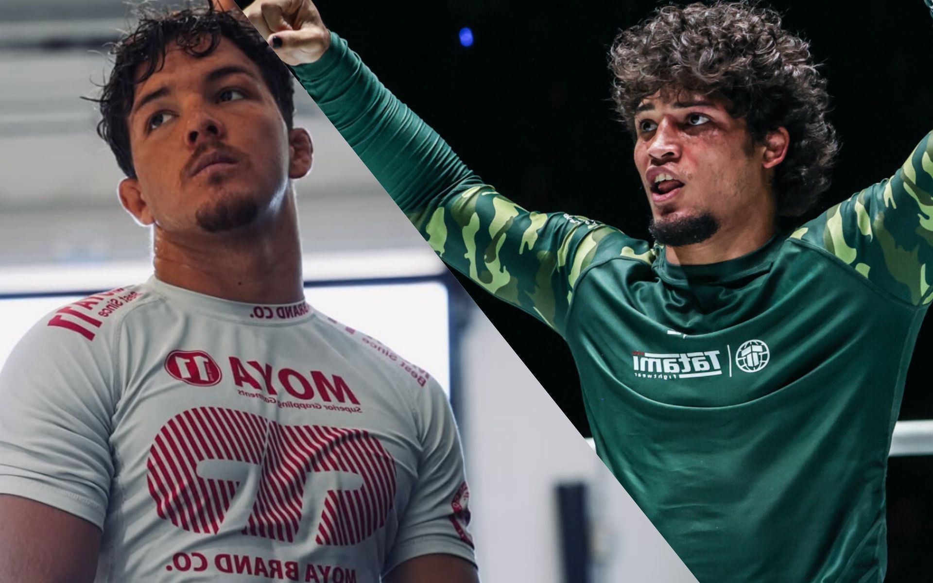 Eduardo Granzotto and Fabricio Andrey. Images: ONE Championship